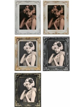 Antique baroque photo frame 10x15 cm and 13x18 cm