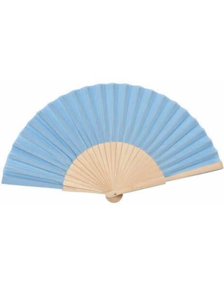 FAW0009BL Clayre Eef - paper fan blue
