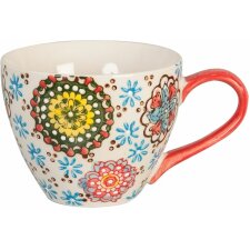 6CE0089 Clayre Eef MANDA cup - colourful