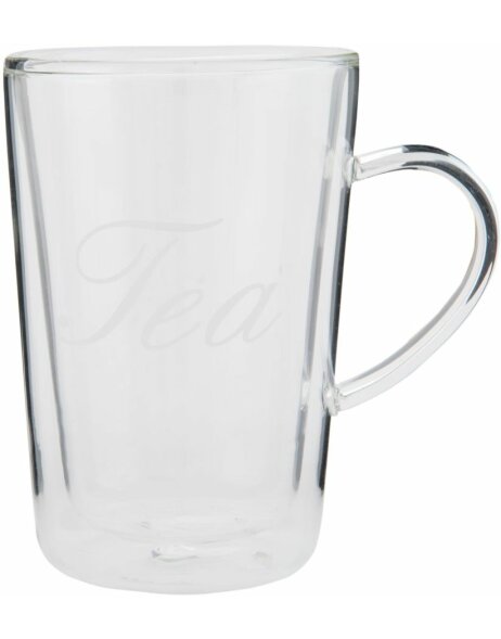 6gl1511 - Bicchiere da t&egrave; 10x7x11 cm