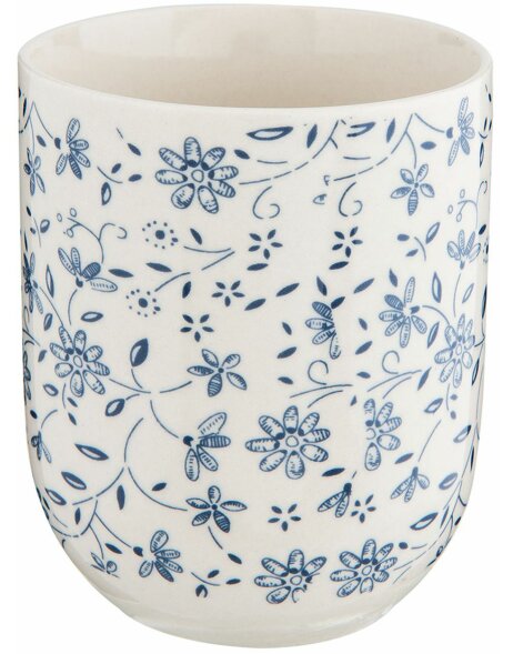 6CEMU0012 Clayre Eef BLUE BLOSSOM cup - blue