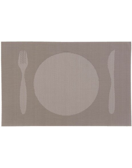 grey place mat - 63264 Clayre Eef