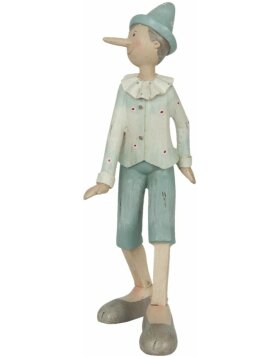 Clayre & Eef Pinocchio liegend groß Deko Figur Vintage Nostalgie