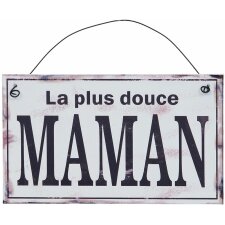 MAMAN tin-plate white - 6Y1329F Clayre Eef