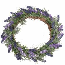 Lavender wreath purple - W4PL0026 Clayre Eef