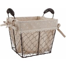 iron-basket brown - 6Y1815 Clayre Eef