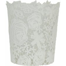 plastic-basket white - CR0145 Clayre Eef