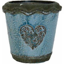6TE0074S Clayre Eef planter in the size  Ø 13x14 cm