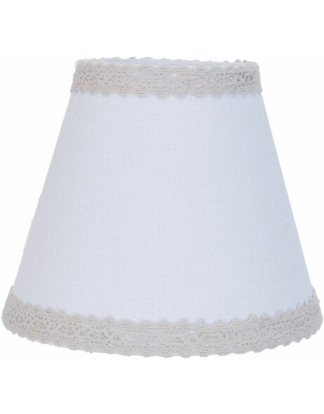 lamp shade 6LAK0333 Clayre Eef - white