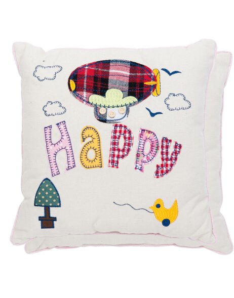 Pillow Happy 30x30cm filled