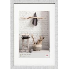 Home wooden frame 50x70 cm light gray