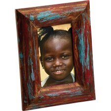 Ethno houten frame Sapeli 10x15 cm en 13x18 cm