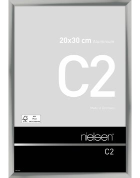 Nielsen Alurahmen C2 20x30 cm silber
