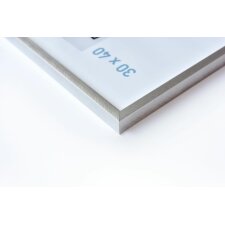 Marco de aluminio Nielsen C2 50x65 cm reflex plata