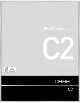 Rama aluminiowa Nielsen C2 56x71 cm reflex silver