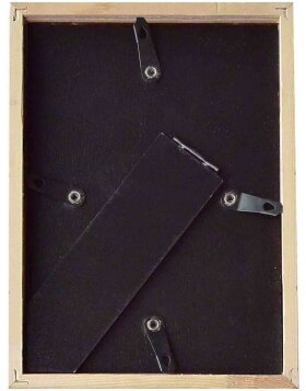 Cadre photo en bois Korona 15x20 cm noir corbeau