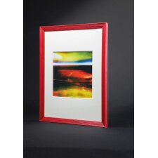 wood frame Magic 30x30 cm red