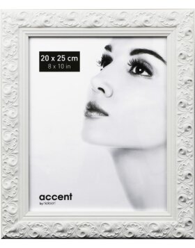 wooden frame Arabesque 20x25 cm white