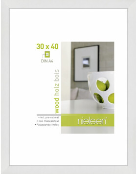 Nielsen Holzrahmen Apollon 30x40 cm weiß