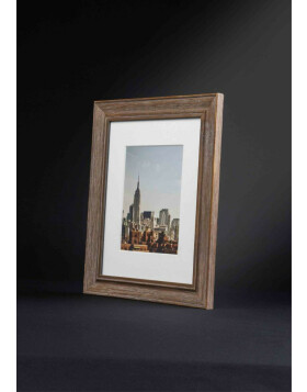wooden frame Vintage 13x18 cm white Nielsen