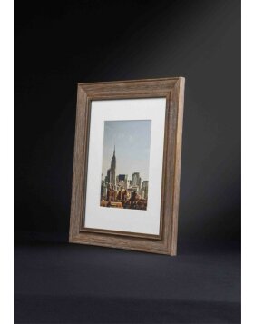 wooden frame Vintage 18x24 cm white Nielsen