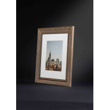 wooden frame Vintage 21x30 cm brown Nielsen