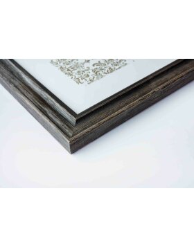 Marco de madera Vintage 30x40 cm negro Nielsen