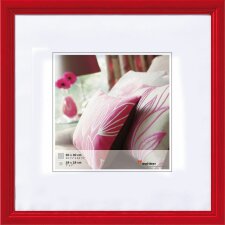 Walther wooden frame Living 30x30 cm red