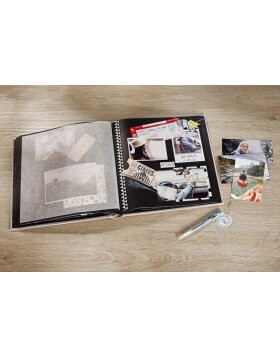 Album photo Walther Black White 26x25 cm et 30x30 cm 50 pages noires