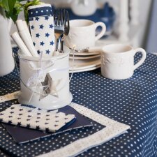 Tablecloth Twinkle Little Star 4 sizes beige and blue