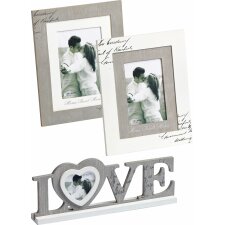 Love wooden frame 10x15 cm and 13x18 cm