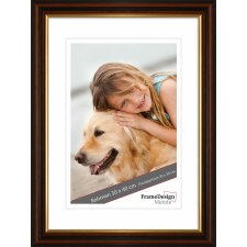 wooden frame H015 10x10 cm antireflective glass