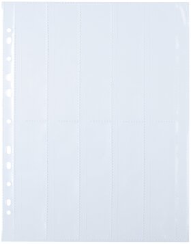 HERMA polypropylene negative sleeves clear - 10 strips á 4 negatives