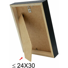 wooden frame S223K 13x18 cm black