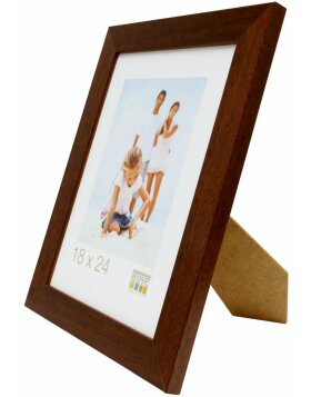 wooden frame S226H brown 13x18 cm