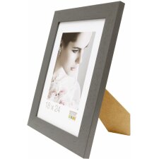 wooden frame S226K gray 18x24 cm
