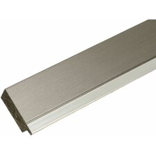 plastic frame S41N steel-silver 30x40 cm