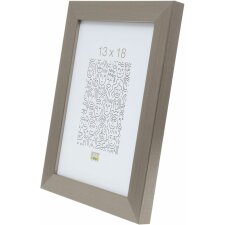 plastic frame S41VD1 silver 10x10 cm