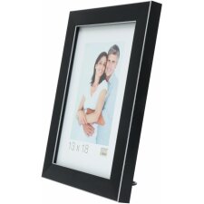 plastic frame S41VK2 black 10x20 cm