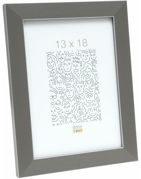 plastic frame S41VK7 gray 13x13 cm