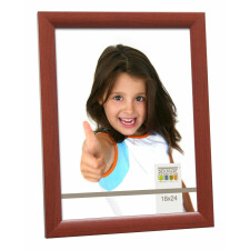 Wooden frame S54SH 15x15 cm  red-brown