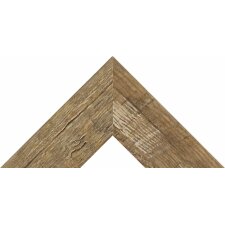 Marco de madera H750 cristal antirreflejos 10x10 cm roble