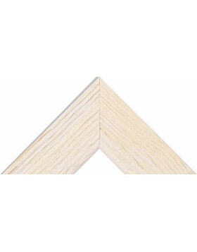 Rama drewniana H750 szkło antyrefleksyjne 10x30 cm biały