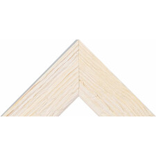 Marco de madera H750 marco vacío 10x10 cm blanco