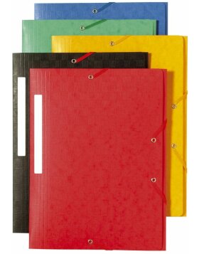 Binder A4 + 3 Scots red flaps 
