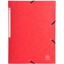 Binder A4 + 3 Scots red flaps