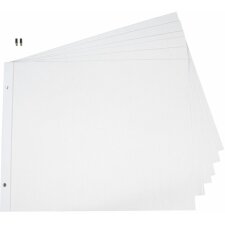 Arkusze uzupełniające Exacompta do albumów KREA 29x37 biały