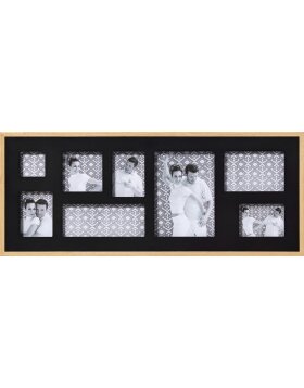 Walther Gallery Frame doppio 8 foto naturale-nero...