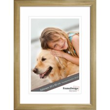 wooden frame H220 nature 20x20 cm anti reflective glass