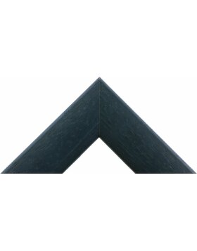 Marco de madera H220 azul oscuro 20x40 cm cristal antirreflejos